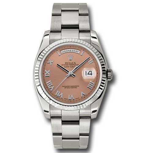 Rolex White Gold - Fluted Bezel - Oyster