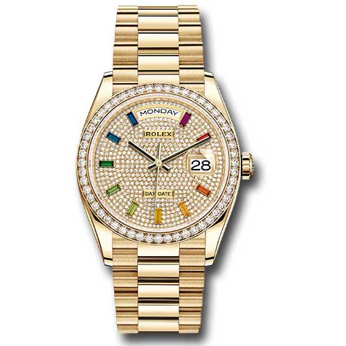 Rolex Day-Date President Yellow Gold - 52 Dia Bezel - President