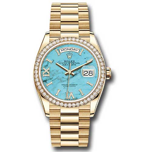 Rolex Day-Date President Yellow Gold - 52 Dia Bezel - President