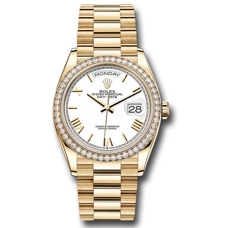 Rolex Day-Date President Yellow Gold - 52 Dia Bezel - President