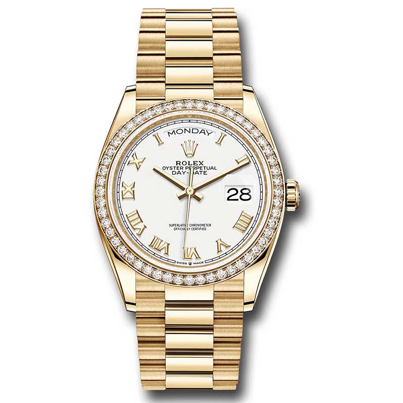 Rolex Day-Date President Yellow Gold - 52 Dia Bezel - President
