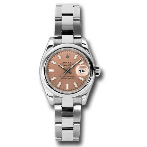 Rolex Datejust Lady - Steel Domed Bezel - Oyster Bracelet