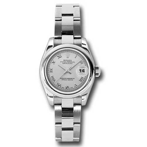 Rolex Datejust Lady - Steel Domed Bezel - Oyster Bracelet