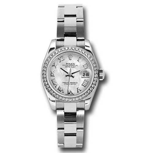 Rolex Datejust Lady - Diamond Bezel - Oyster Bracelet