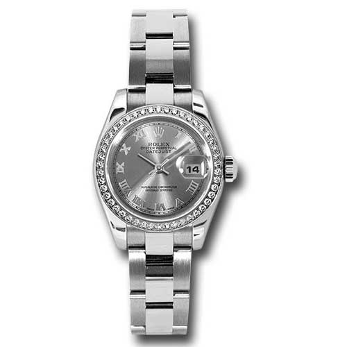 Rolex Datejust Lady - Diamond Bezel - Oyster Bracelet