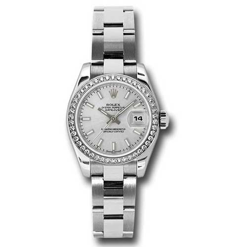 Rolex Datejust Lady - Diamond Bezel - Oyster Bracelet