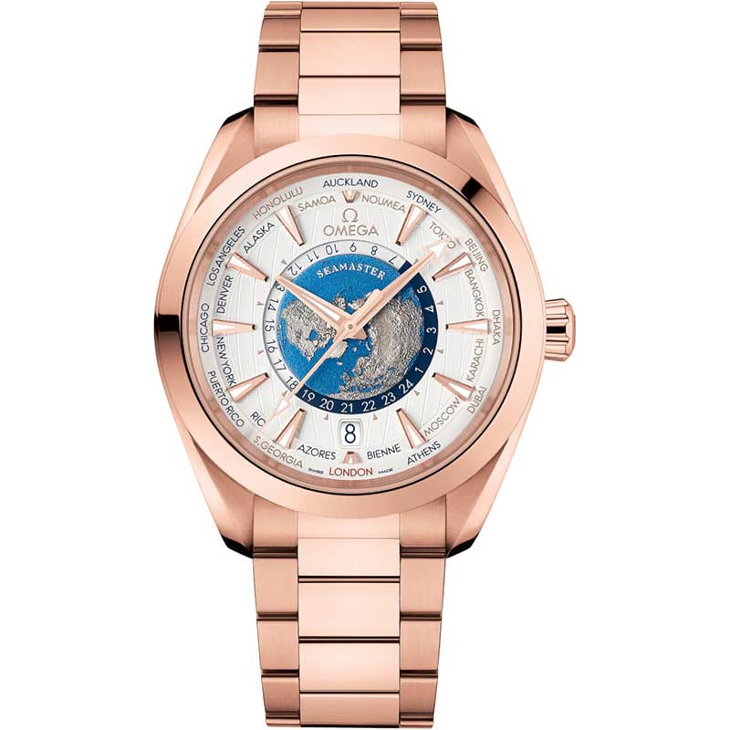 Omega 150M GMT Worldtimer Co-Axial Master Chronometer 43mm