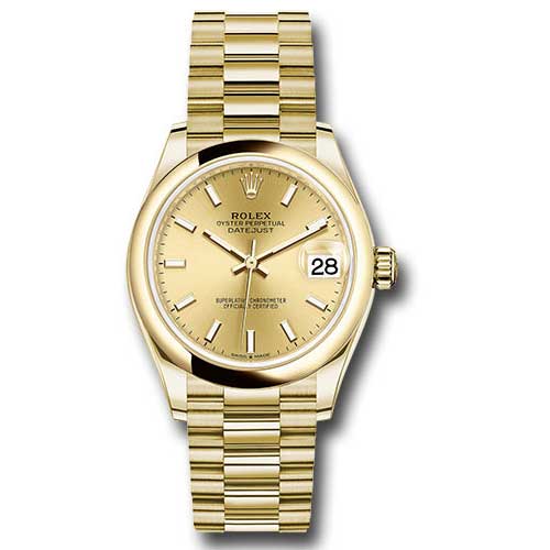 Rolex Yellow Gold - Domed Bezel - President
