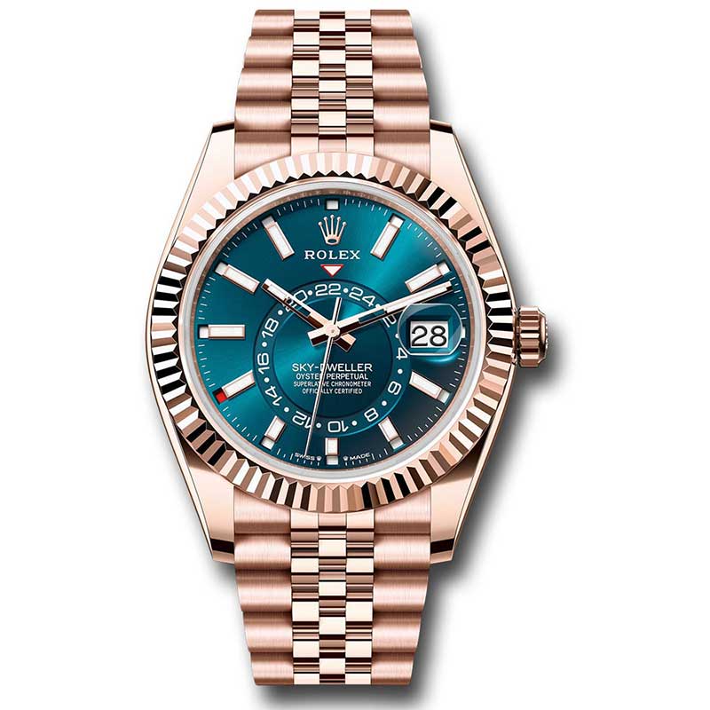 Rolex Sky-Dweller Everose Gold - Jubilee