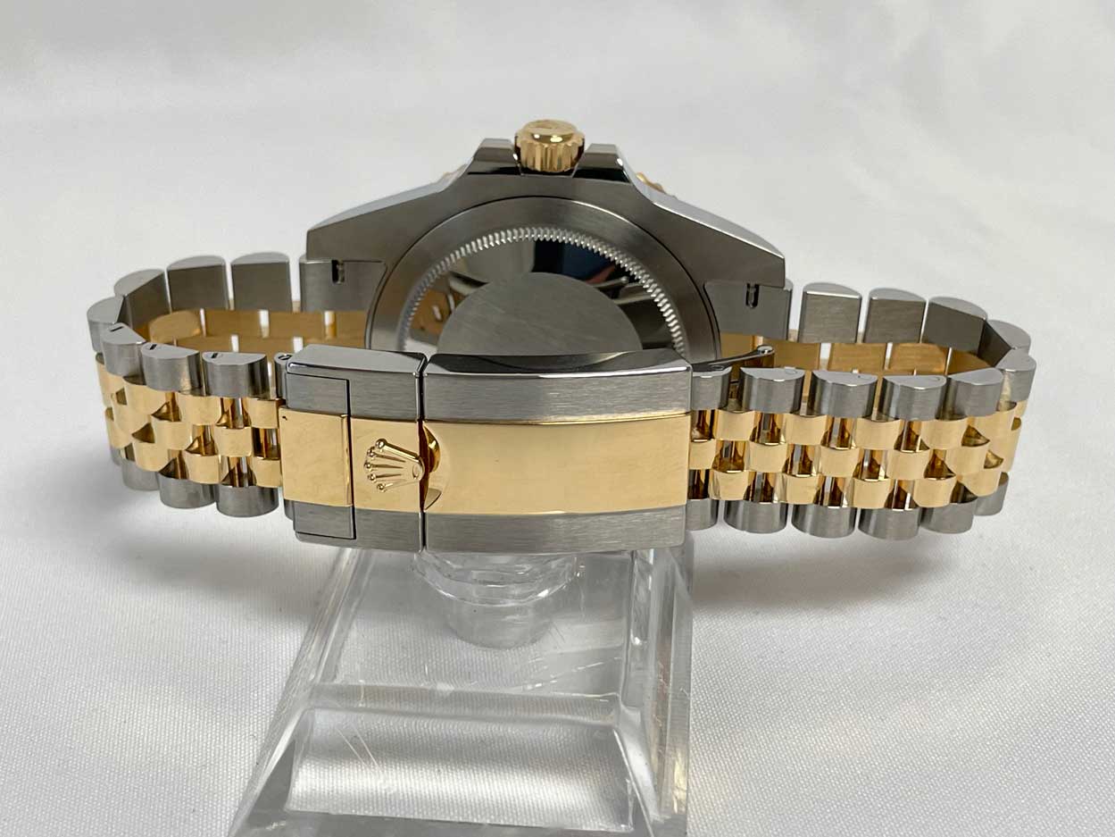 Rolex GMT Master II Steel and Yellow Gold