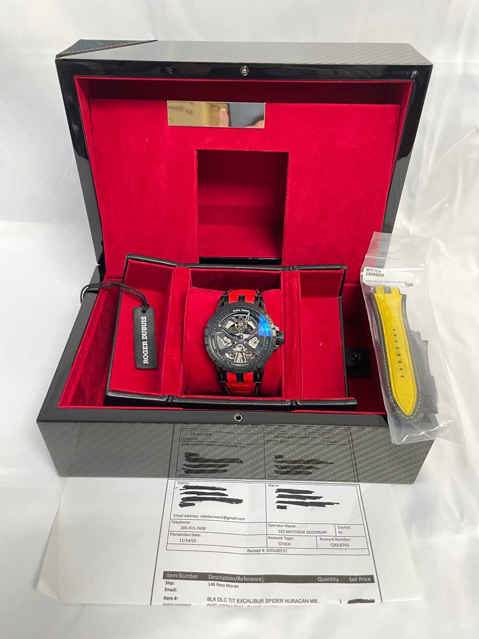 Roger Dubuis Excalibur Spider Monobalancier Huracan