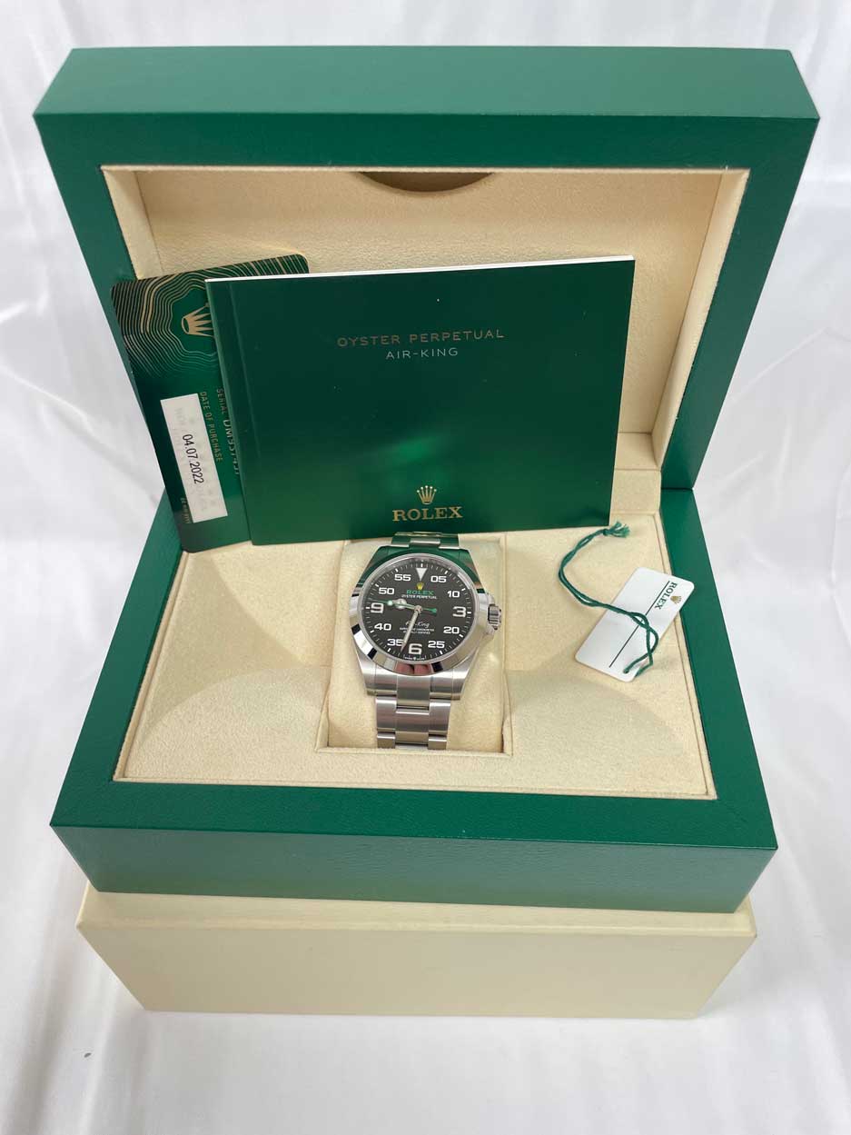 Rolex Air King Domed Bezel
