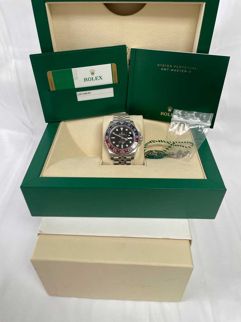 Rolex GMT-Master II Steel Pepsi
