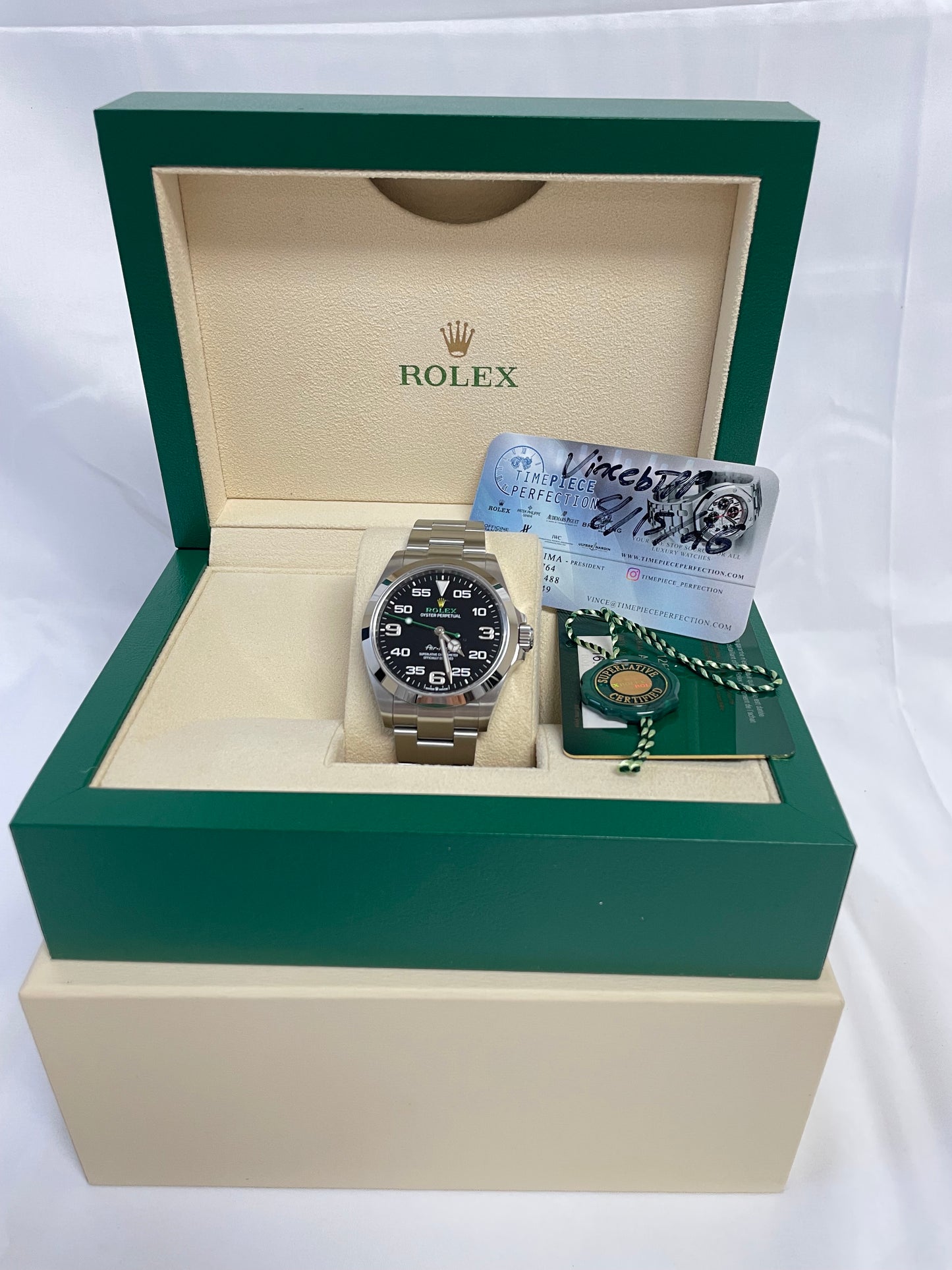 Rolex Air King Domed Bezel