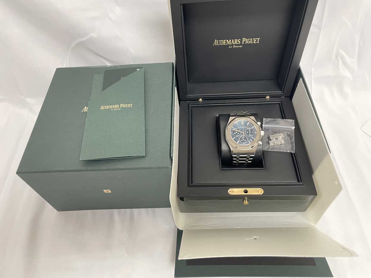 Audemars Piguet Royal Oak Chronograph 41mm Blue 50th