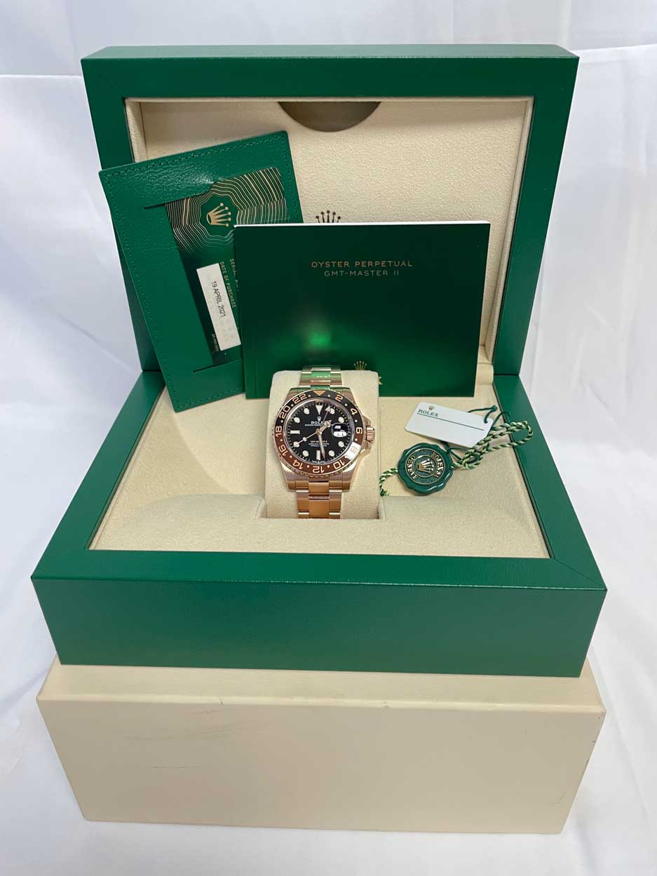 Rolex GMT-Master II Everose Gold