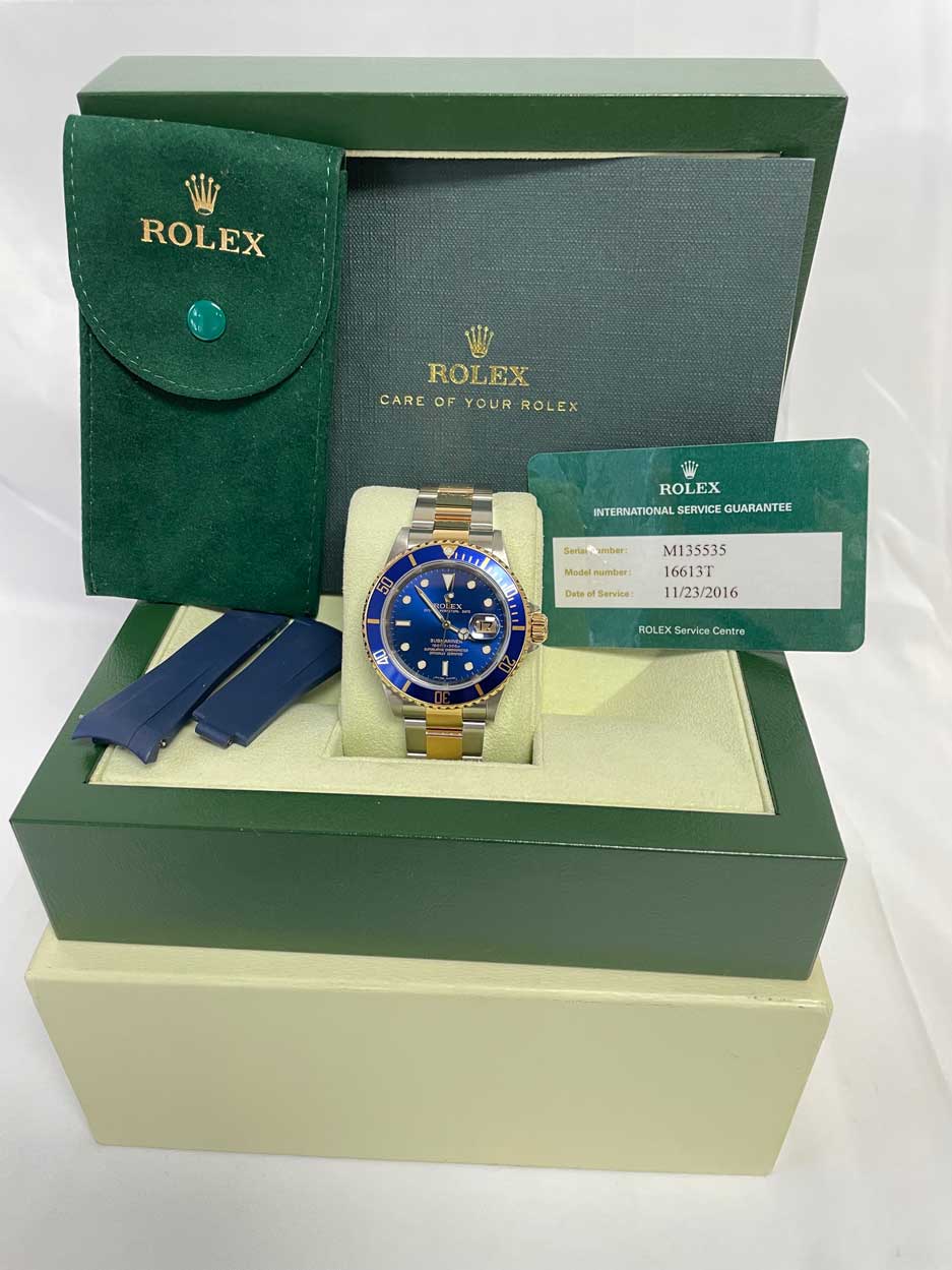 Rolex Submariner Date 40 SS/18k 16613LB