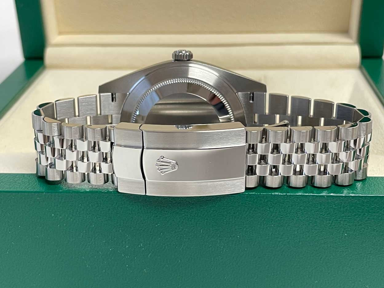 Rolex Datejust 41mm Steel and White Gold - Fluted Bezel - Jubilee