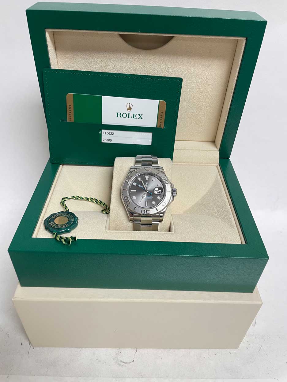 Rolex Yacht-Master Steel and Platinum