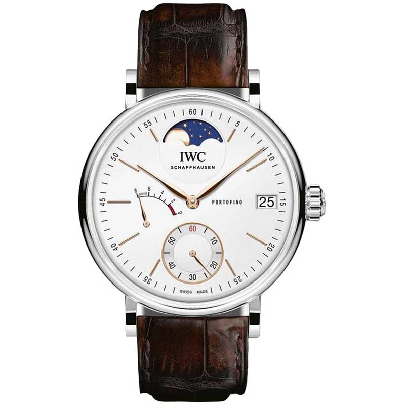 IWC Portofino Hand Wound Moonphase Eight Days 45