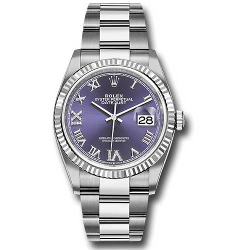 Rolex Datejust 36 - Fluted Bezel - Oyster