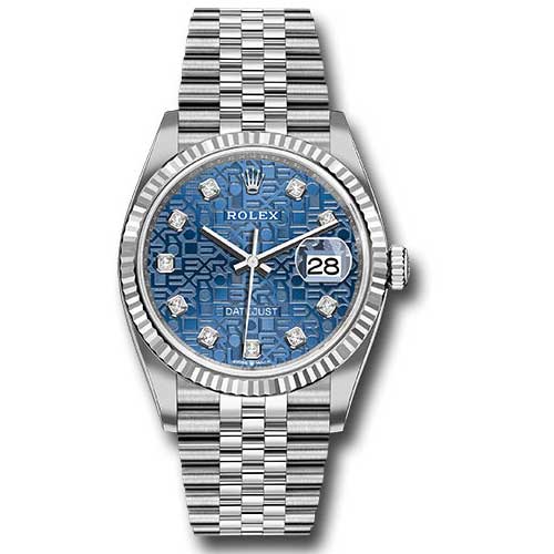 Rolex Datejust 36 - Fluted Bezel - Jubilee