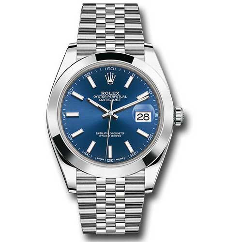 Rolex Datejust 41 Steel - Smooth Bezel - Jubilee