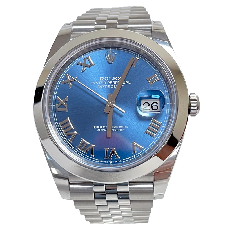 Rolex Datejust 41 Steel - Smooth Bezel - Jubilee