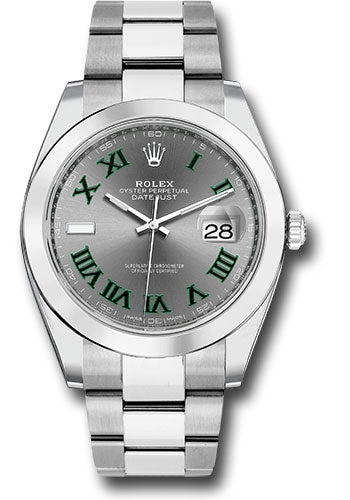 Datejust 41 Steel - Smooth Bezel - Oyster