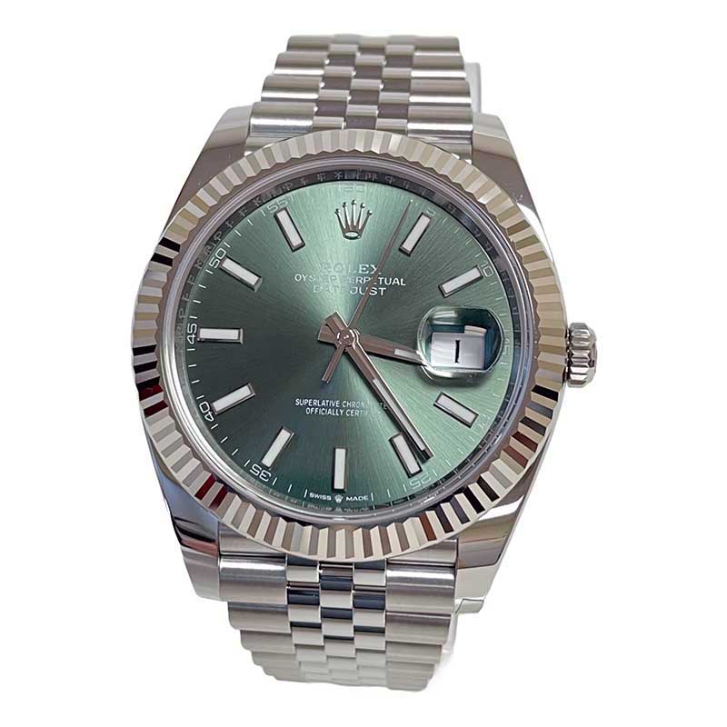 Rolex Datejust 41mm Steel and White Gold - Fluted Bezel