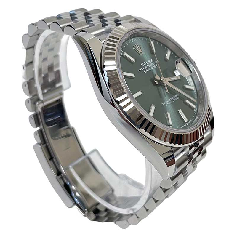 Rolex Datejust 41mm Steel and White Gold - Fluted Bezel