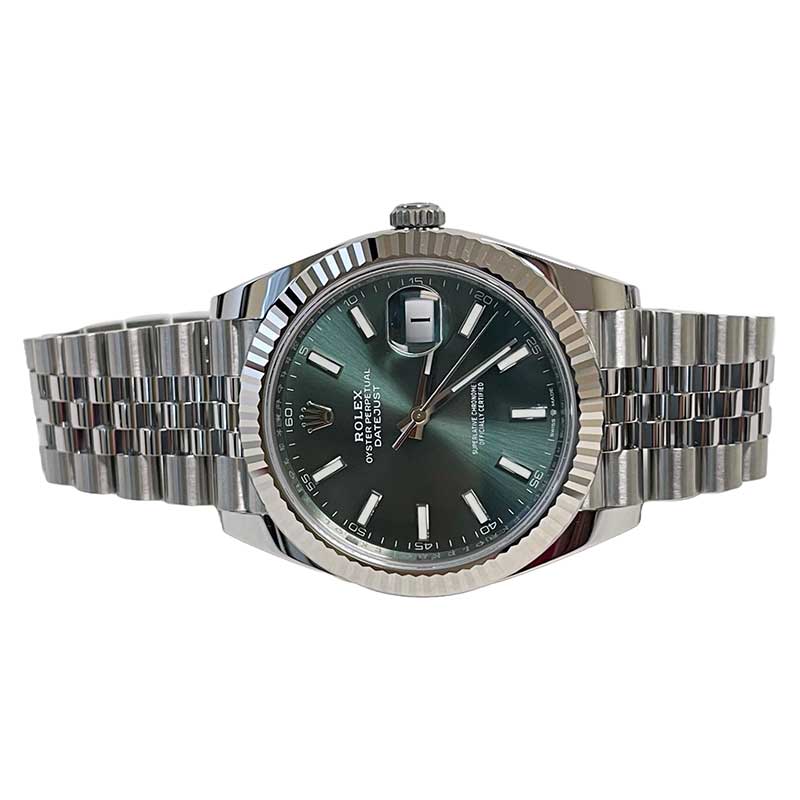 Rolex Datejust 41mm Steel and White Gold - Fluted Bezel