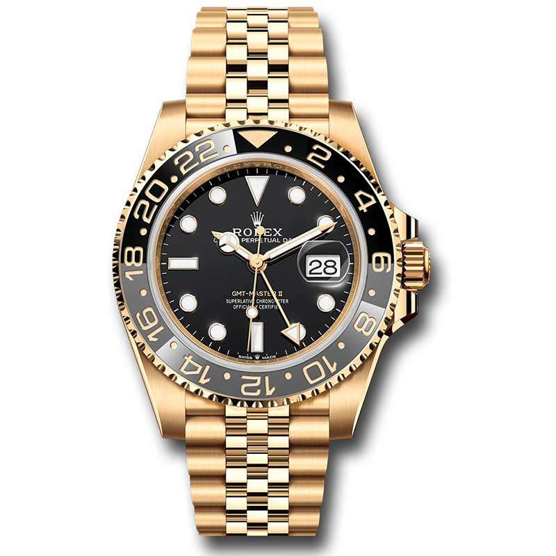 Rolex GMT Master II Yellow Gold