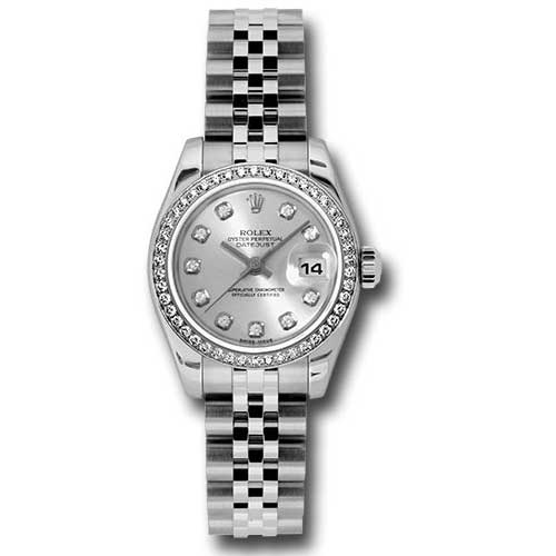 Rolex Datejust Lady - Diamond Bezel - Jubilee Bracelet