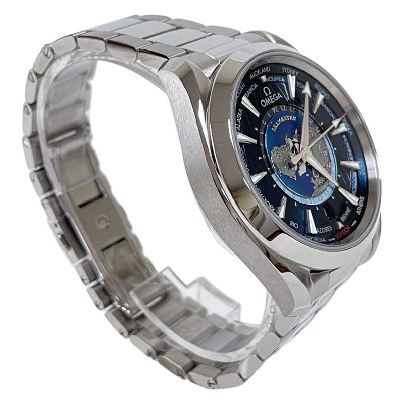 Omega Worldtimer Aqua Terra 150M Co-Axial MAster Chronometer GMT