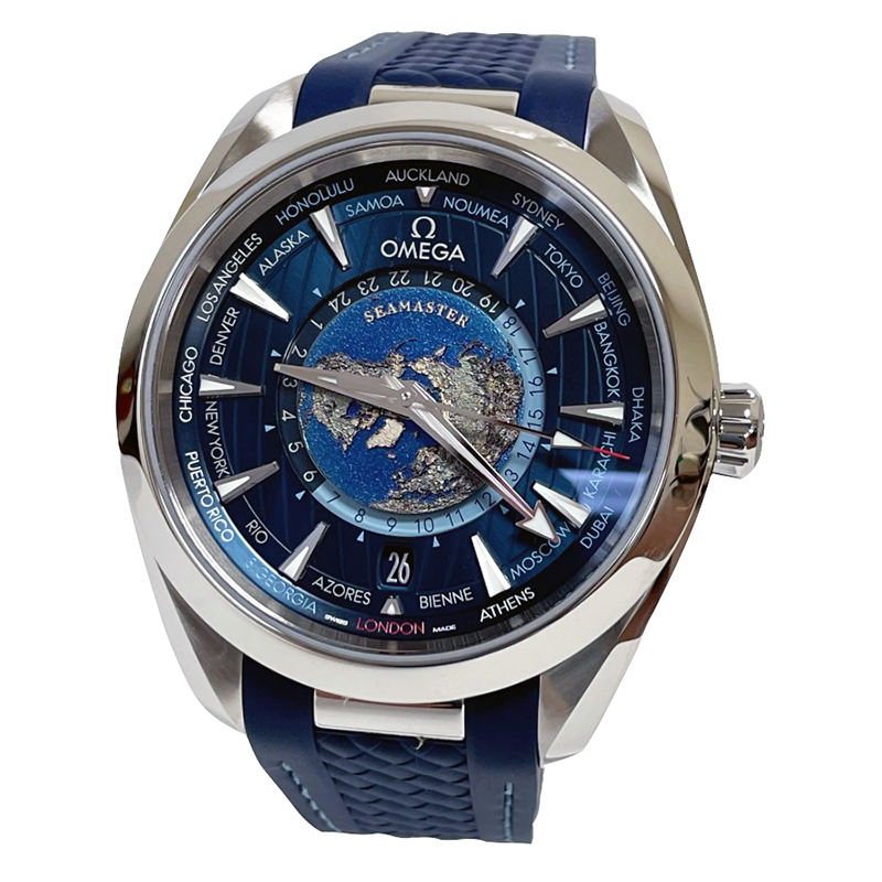 Omega 150M GMT Worldtimer Co-Axial Master Chronometer 43mm