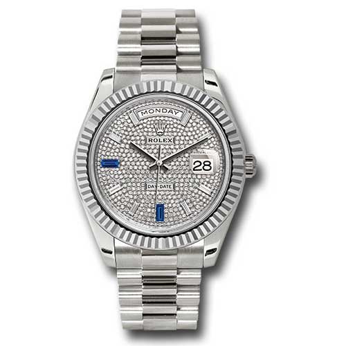 Rolex Day-Date 40 White Gold