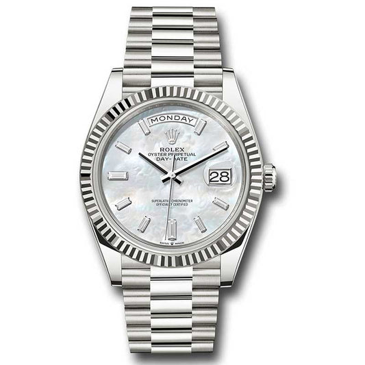 Rolex Day-Date 40 White Gold