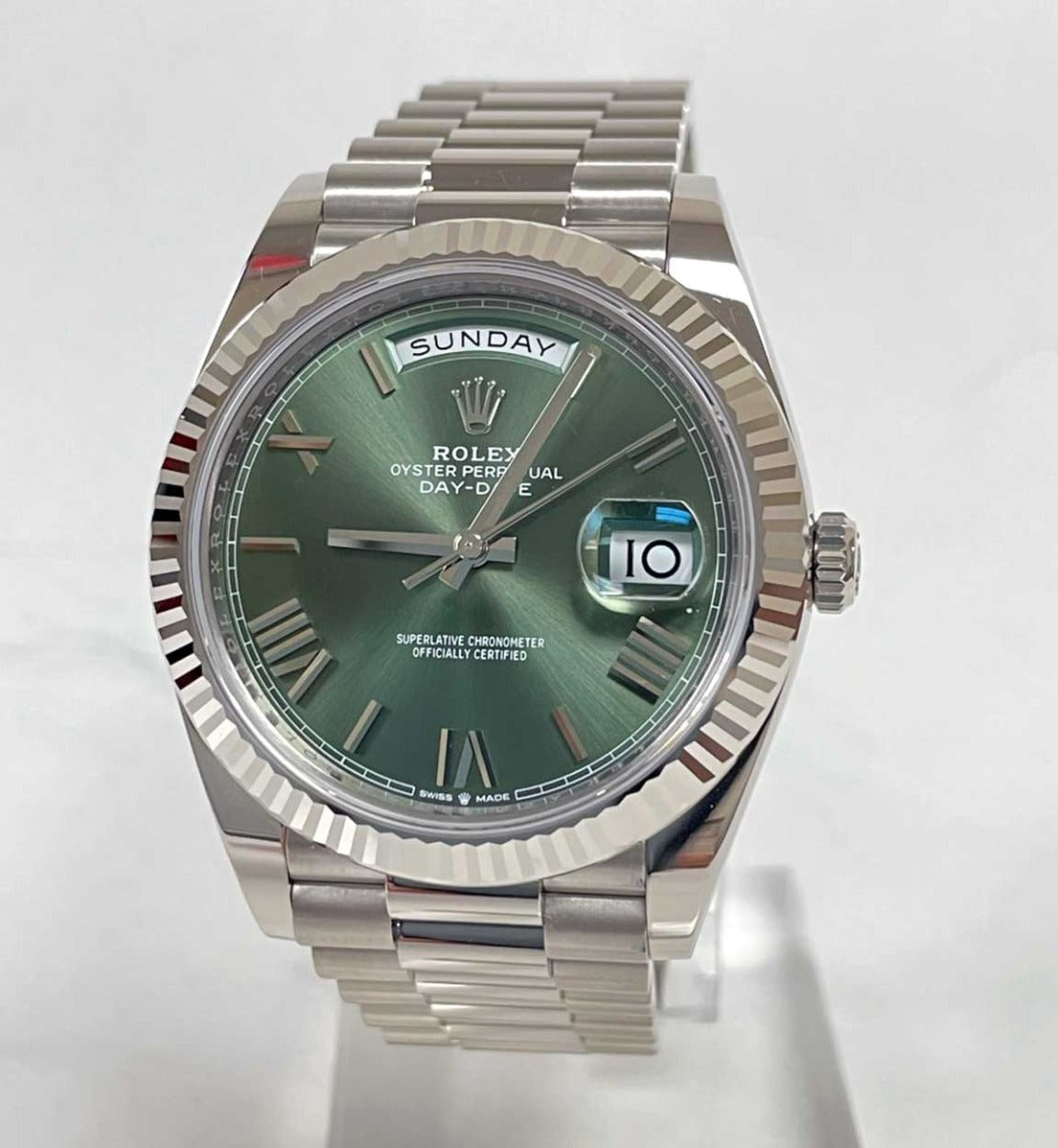 Rolex Day-Date 40 White Gold