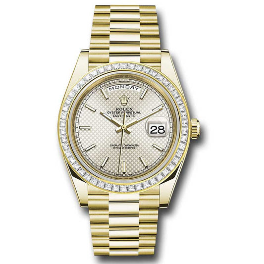 Rolex Day-Date 40 Yellow Gold - Diamond Bezel