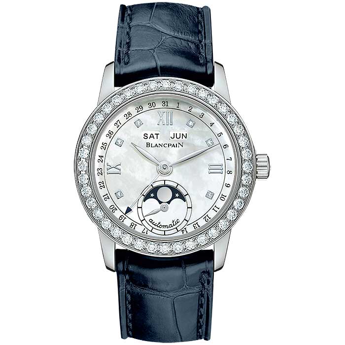 Blancpain Leman Ladies Moonphase & Complete Calendar