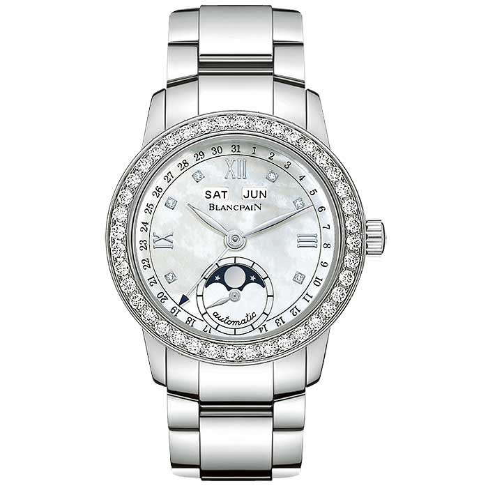 Blancpain Leman Ladies Moonphase & Complete Calendar