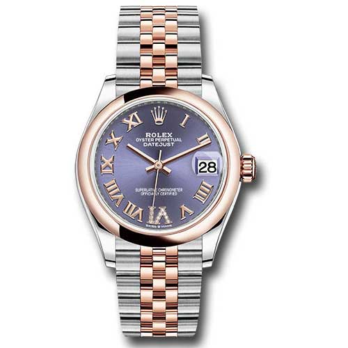 Rolex Pink Gold - Domed Bezel - Jubilee