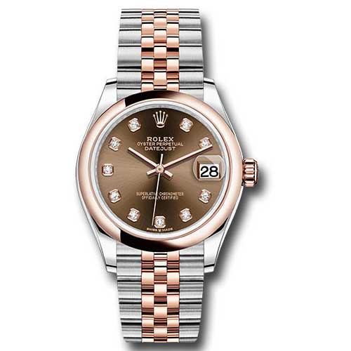 Rolex Pink Gold - Domed Bezel - Jubilee