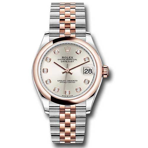 Rolex Pink Gold - Domed Bezel - Jubilee