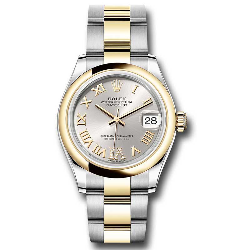 Rolex Datejust 31mm - Steel and Gold Yellow Gold - Domed Bezel - Oyster