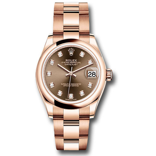 Rolex Everose Gold - Domed Bezel - Oyster Bracelet