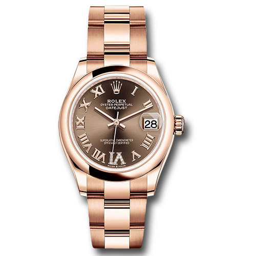 Rolex Everose Gold - Domed Bezel - Oyster Bracelet