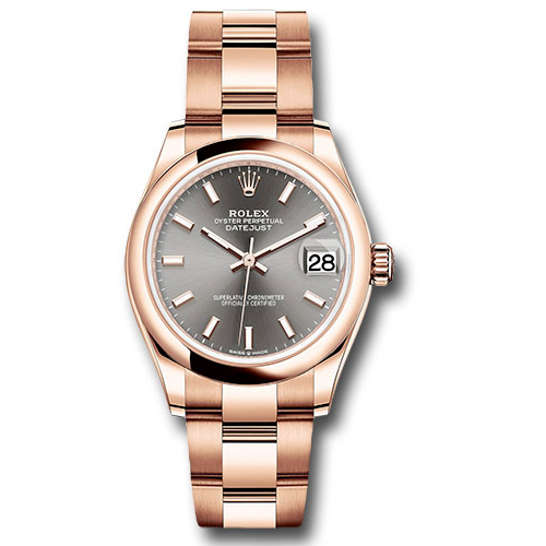 Rolex Everose Gold - Domed Bezel - Oyster Bracelet