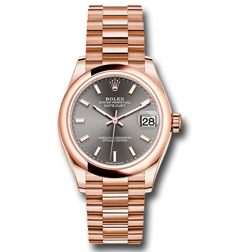 Rolex Everose Gold - Domed Bezel - President Bracelet